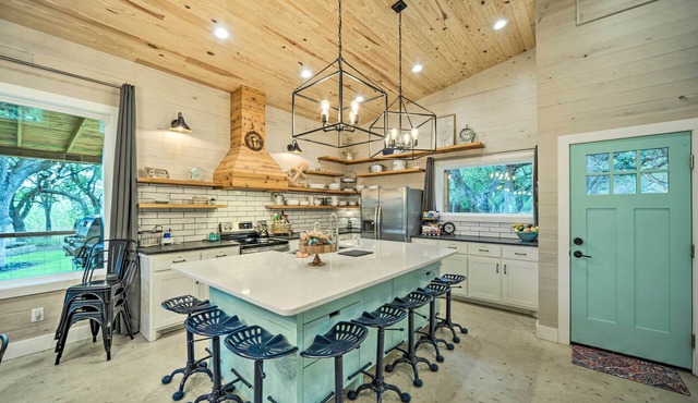 Stunning Blanco Home w/Direct River Access!