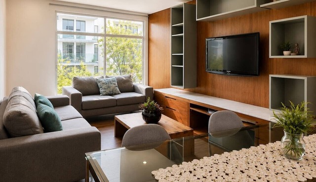 Stylish 2BR near Roma Norte | Views + Parking