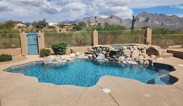 Summer Oasis | Sparkling Pool & Mountain Views