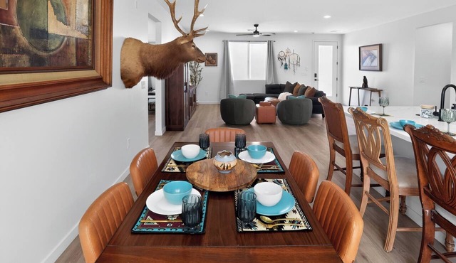 Tesla EV, Native Decor, Golf, Fish, Lake, Repeat,Come as Guests Leave as Friends
