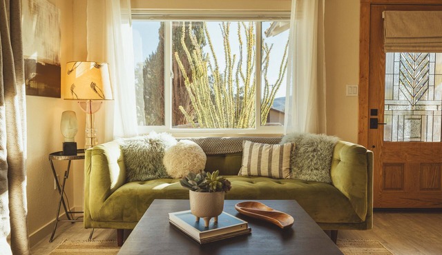 Tres Ocotillos - Modern Eclectic Casita near Hot Springs in T or C