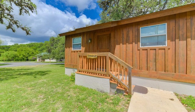 Utopia River Retreat is a secluded paradise nestled along the Sabinal River in the Texas Hill Country.