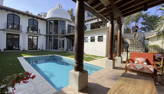 Walkable, Elegant, Comfortable, Light-Filled Home w/Pool and Garden.