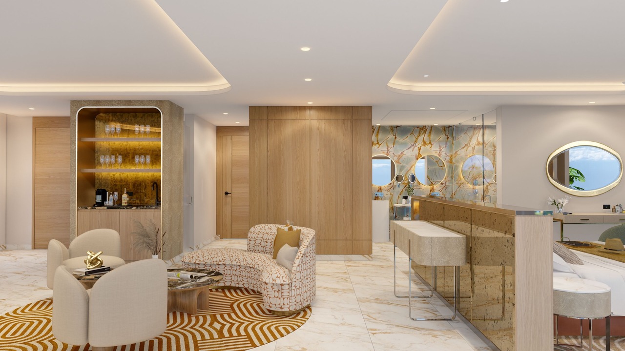 Photo of Livingroom in South Shore Hotel Area