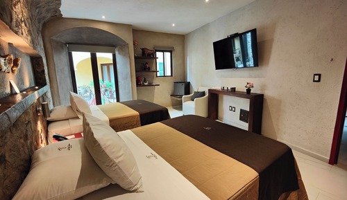Comfort Double Room, 2 Double Beds, Balcony, Resort View