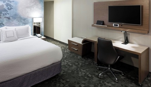 Room, 1 King Bed with Sofa bed, Hearing Accessible