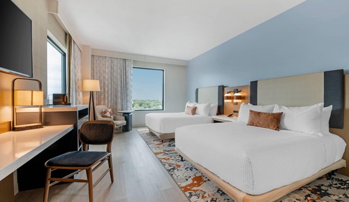 Standard Room, 2 Queen Beds, Non Smoking (Accessible Tub)