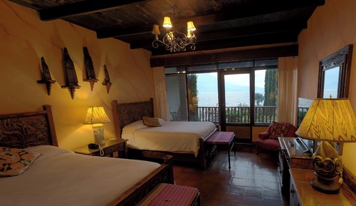 Comfort Room, 2 Double Beds, Lake View