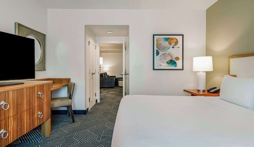 Suite, 1 King Bed, Accessible, Non Smoking (1 Bedroom, Roll-in Shower)