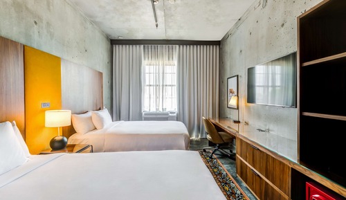Room, 2 Double Beds, Accessible (Hearing)
