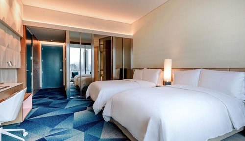 Superior Room, 2 Double Beds (Angel of Independence View)