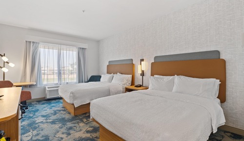 Room, 2 Queen Beds, Refrigerator