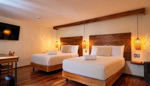 Deluxe Quadruple Room, Courtyard View