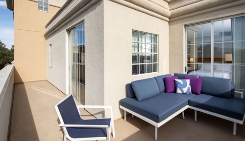Suite, 2 Double Beds, Balcony (Mobility Accessible, Tub)