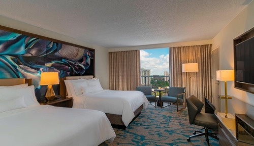 Room, 2 Queen Beds, Smoking