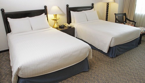 Room, 2 Double Beds, Garden View