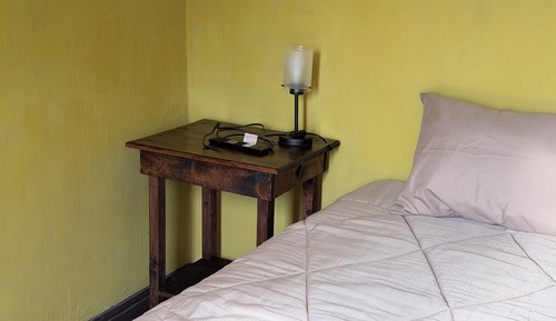 Basic Single Room, Garden View