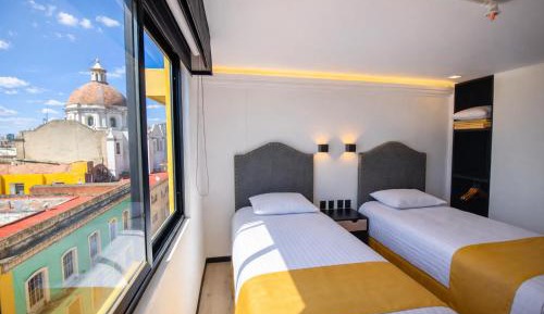 Twin Room with City View
