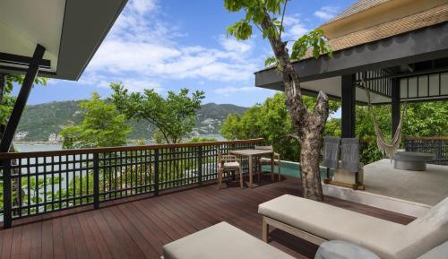 Ocean View Two-Bedroom Family Pool Villa - King + Twin