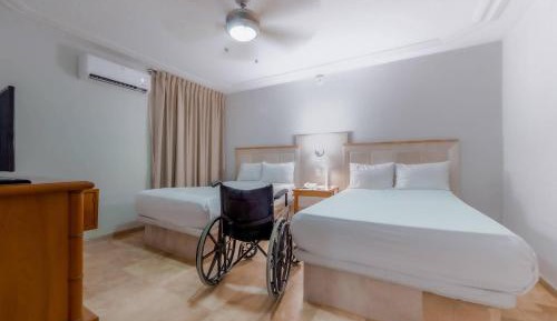 Two Double Beds - No Balcony