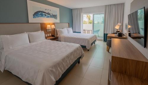 Standard Queen Room with Two Queen Beds and Balcony