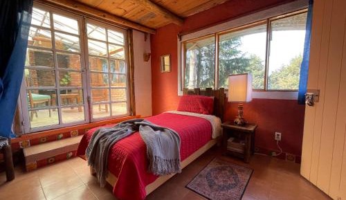 Family Room with Mountain View