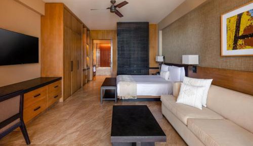 Deluxe King Room with Sofa Bed and Resort View