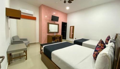 Deluxe Double Room with Two Double Beds
