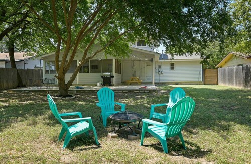 St. Edwards House | Luxury 5BD-5min DownTown/Airport-With Firepit/BBQ