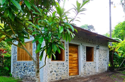 Catemaco Cabin | Stone cabin with 2 double beds and AC