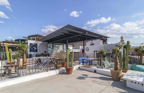 Downtown Queretaro Apartment | Suite in Historic Center, Terrace. Wifi+Workroom+A/C
